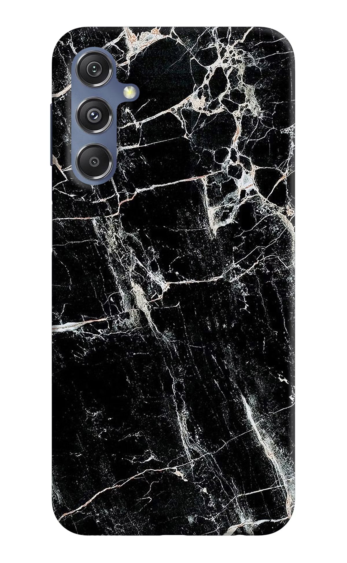 Black Marble Texture Samsung M34 5G/F34 5G Hard Case Back Cover by Casekaro