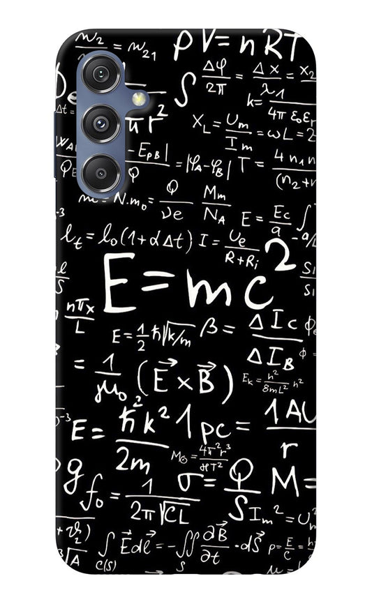 Physics Albert Einstein Formula Samsung M34 5G/F34 5G Back Cover