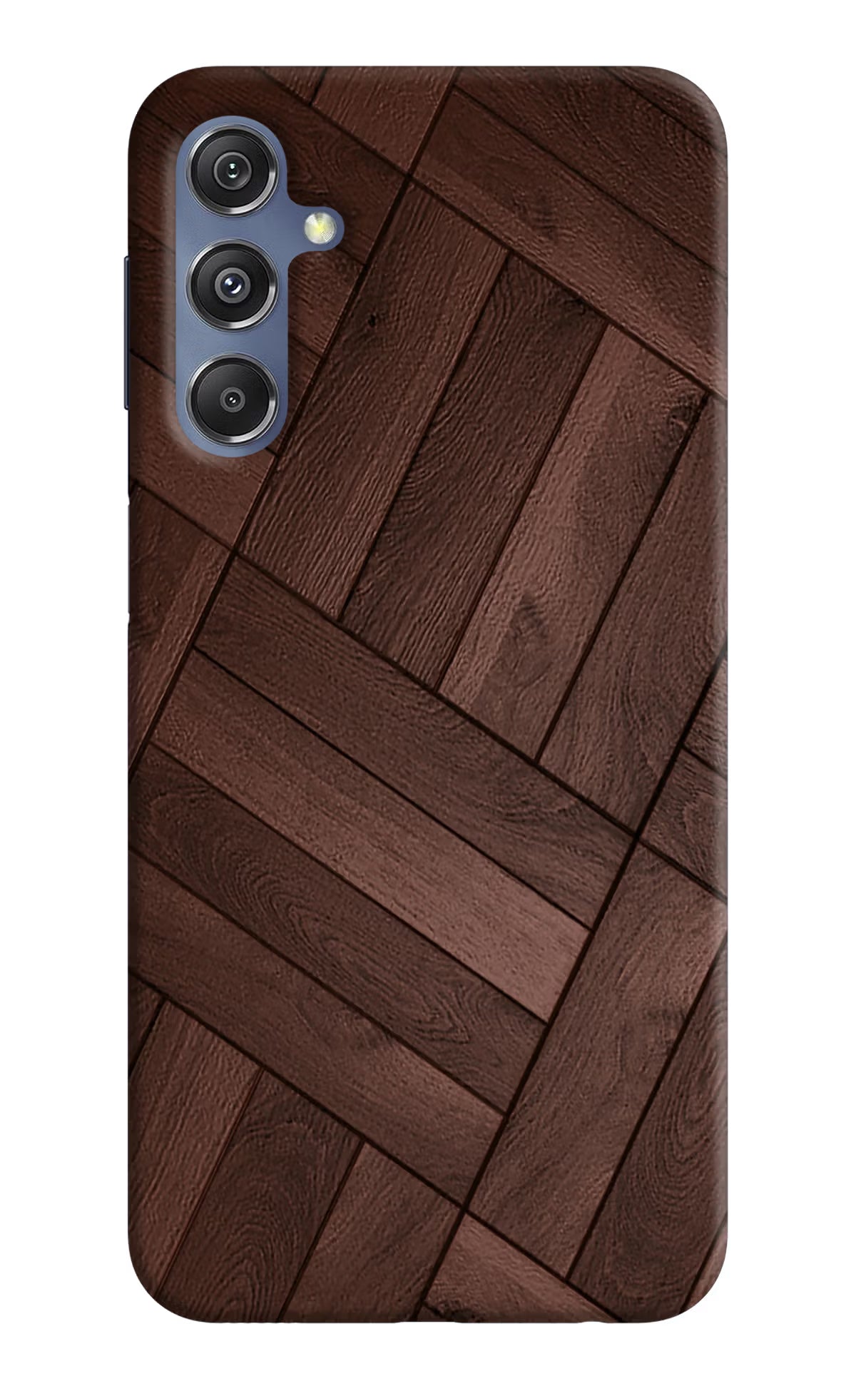 Wooden Texture Design Samsung M34 5G/F34 5G Hard Case Back Cover by Casekaro
