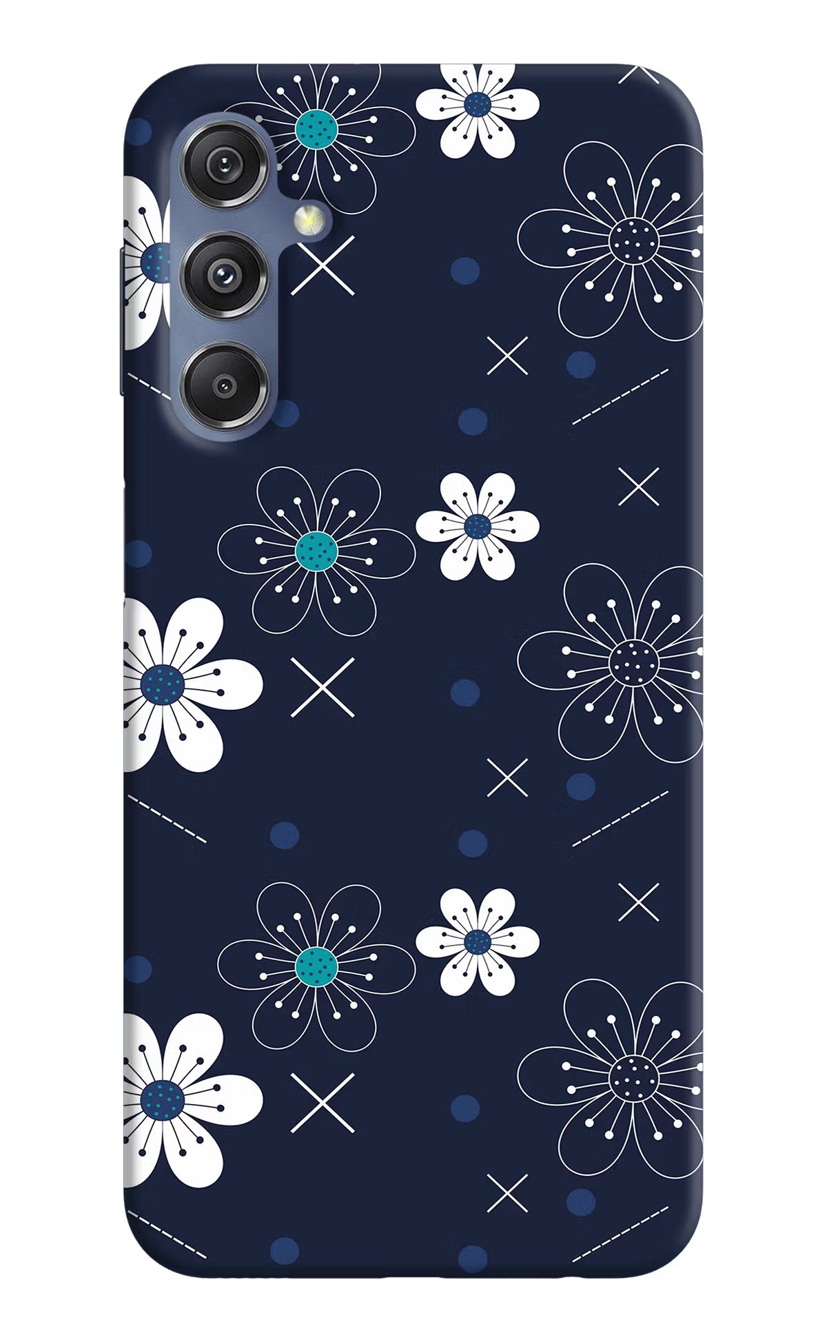 Flowers Samsung M34 5G/F34 5G Hard Case Back Cover by Casekaro