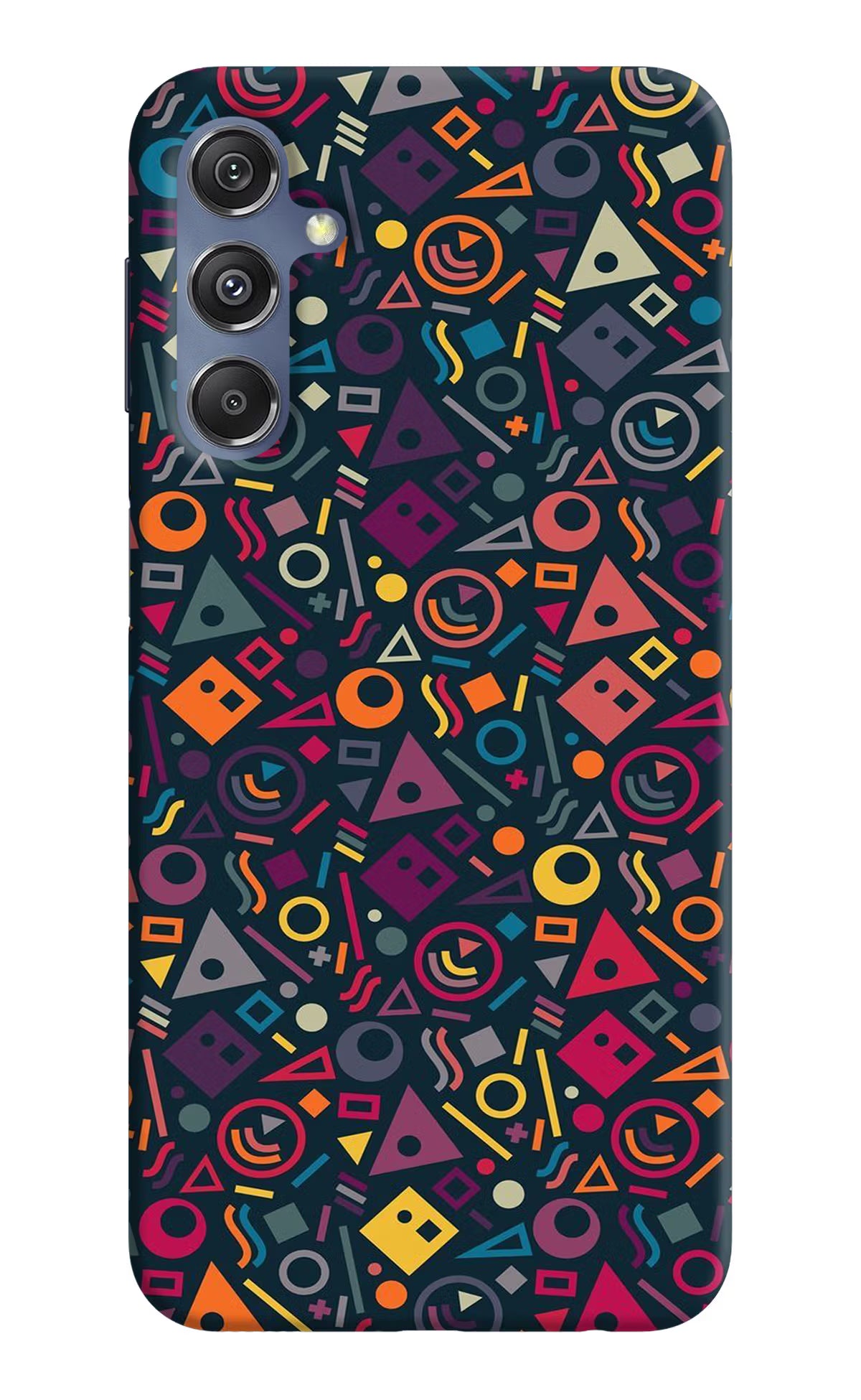 Geometric Abstract Samsung M34 5G/F34 5G Hard Case Back Cover by Casekaro