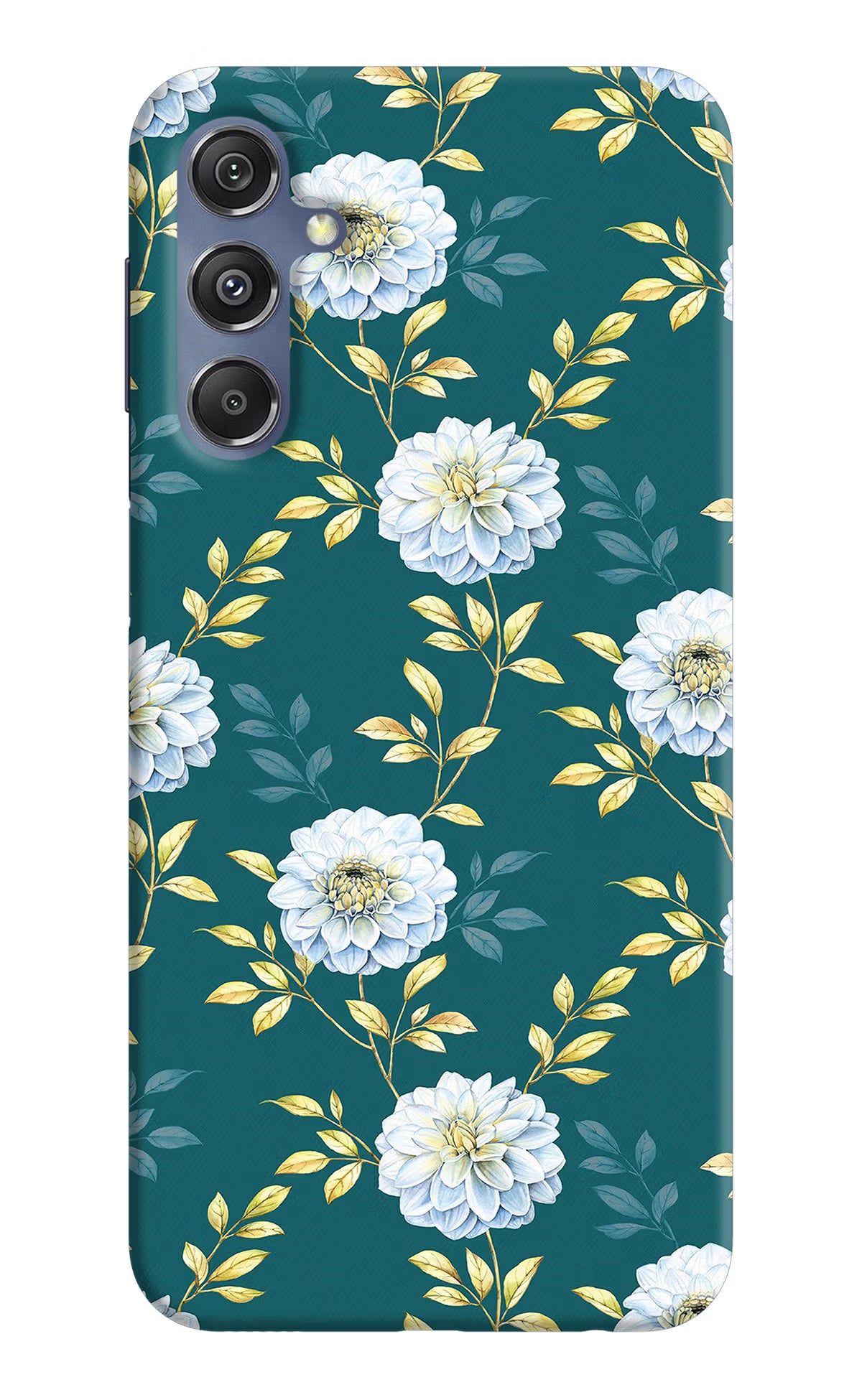 Flowers Samsung M34 5G/F34 5G Hard Case Back Cover by Casekaro