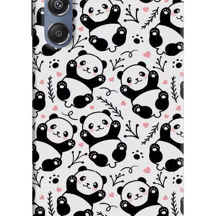 Cute Panda Samsung M34 5G/F34 5G Hard Case Back Cover by Casekaro