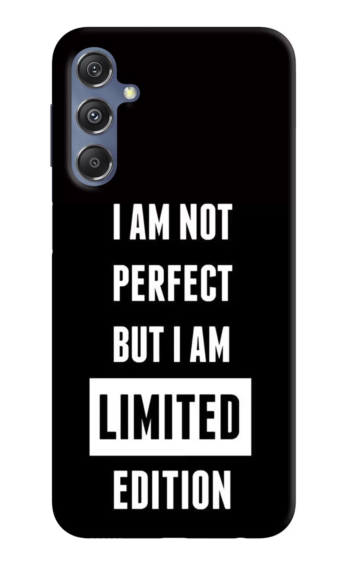 I Am Not Perfect But I Am Limited Edition Samsung M34 5G/F34 5G Hard Case Back Cover by Casekaro