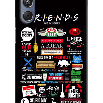 FRIENDS Samsung M34 5G/F34 5G Hard Case Back Cover by Casekaro