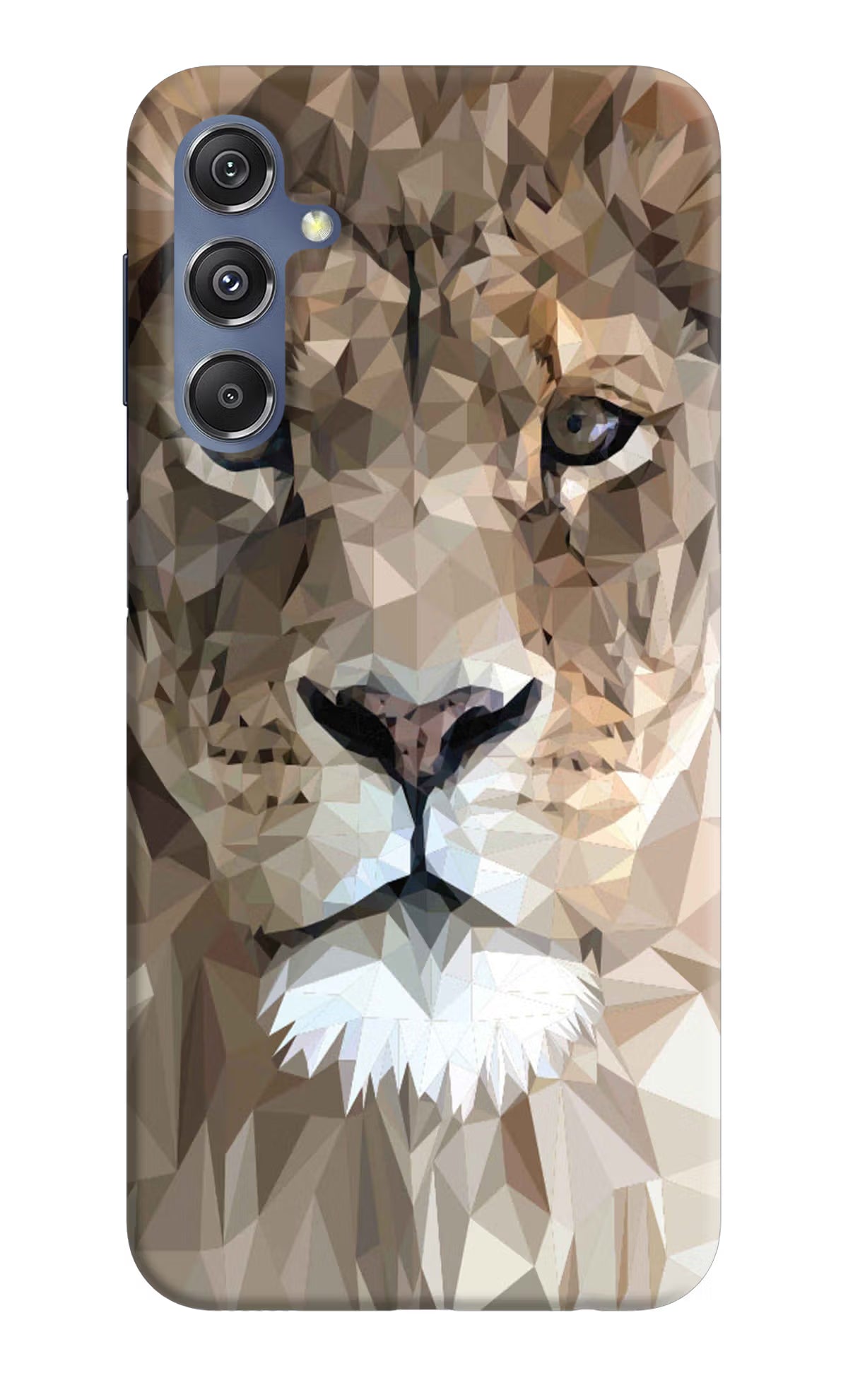 Lion Art Samsung M34 5G/F34 5G Hard Case Back Cover by Casekaro