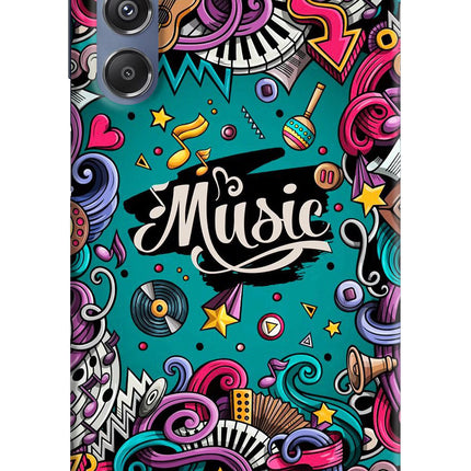 Music Graffiti Samsung M34 5G/F34 5G Hard Case Back Cover by Casekaro