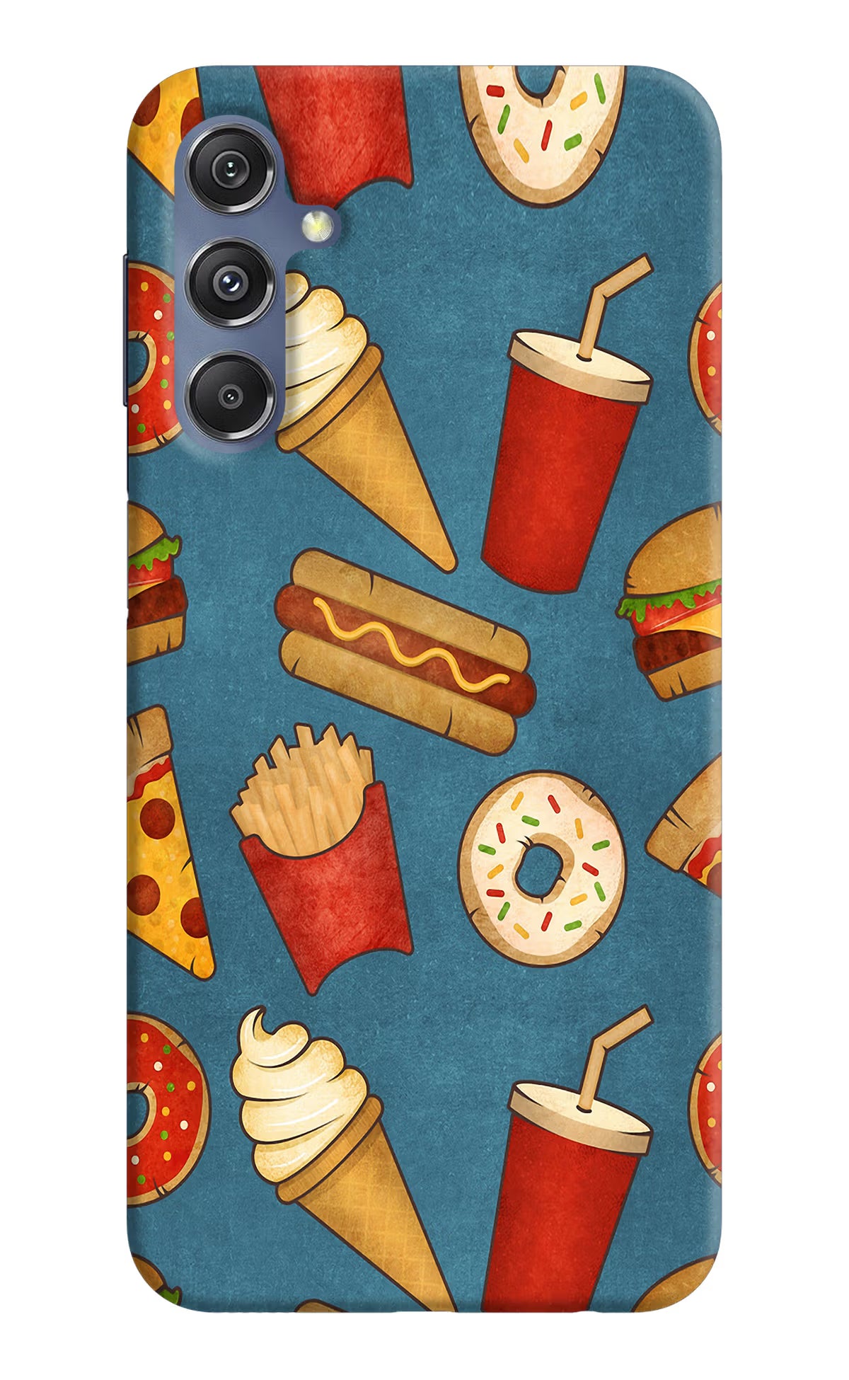 Foodie Samsung M34 5G/F34 5G Hard Case Back Cover by Casekaro
