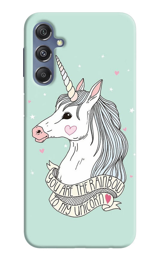 Unicorn Wallpaper Samsung M34 5G/F34 5G Hard Case Back Cover by Casekaro