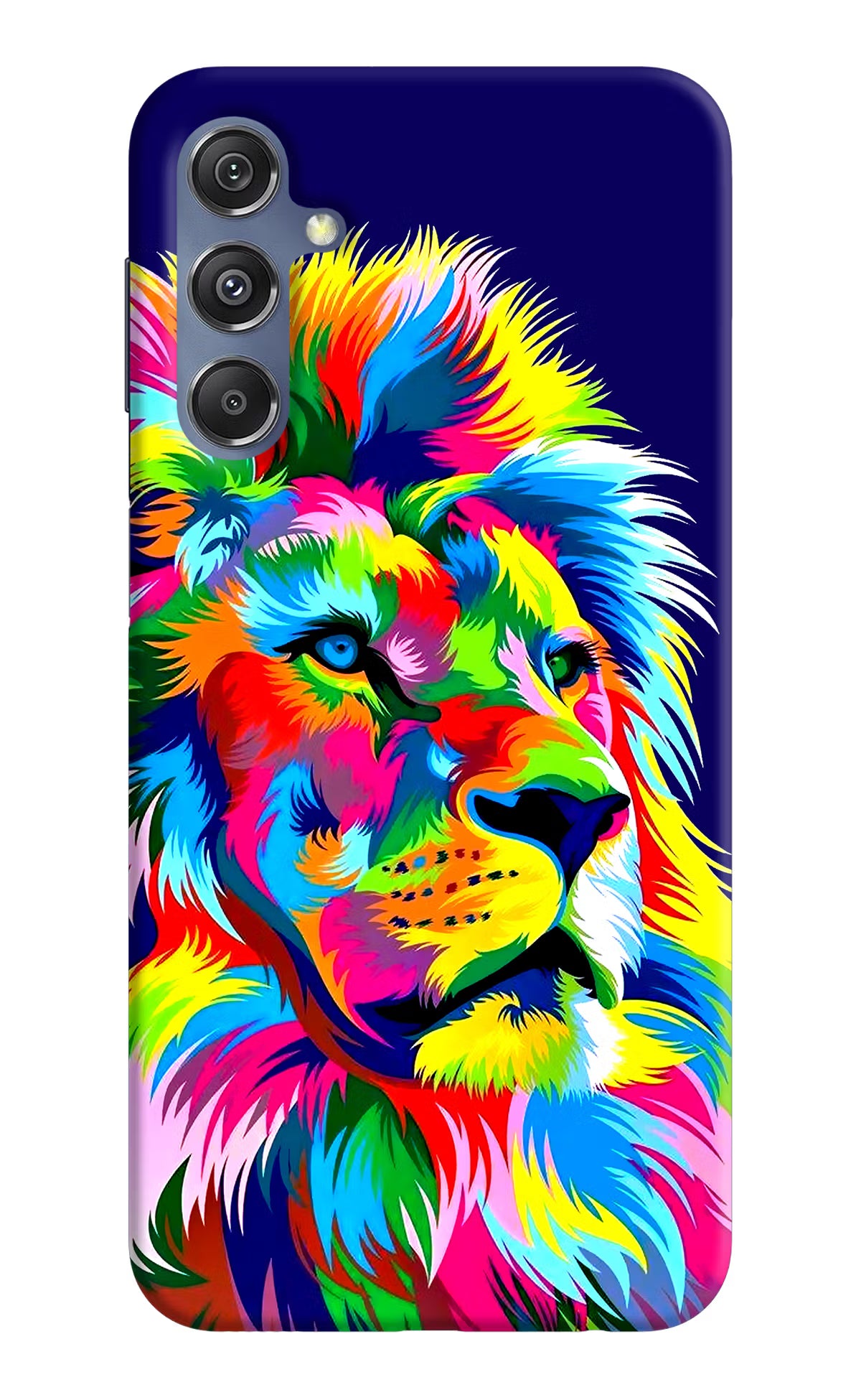 Vector Art Lion Samsung M34 5G/F34 5G Hard Case Back Cover by Casekaro
