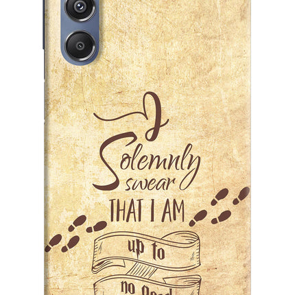 I Solemnly swear that i up to no good Samsung M34 5G/F34 5G Hard Case Back Cover by Casekaro