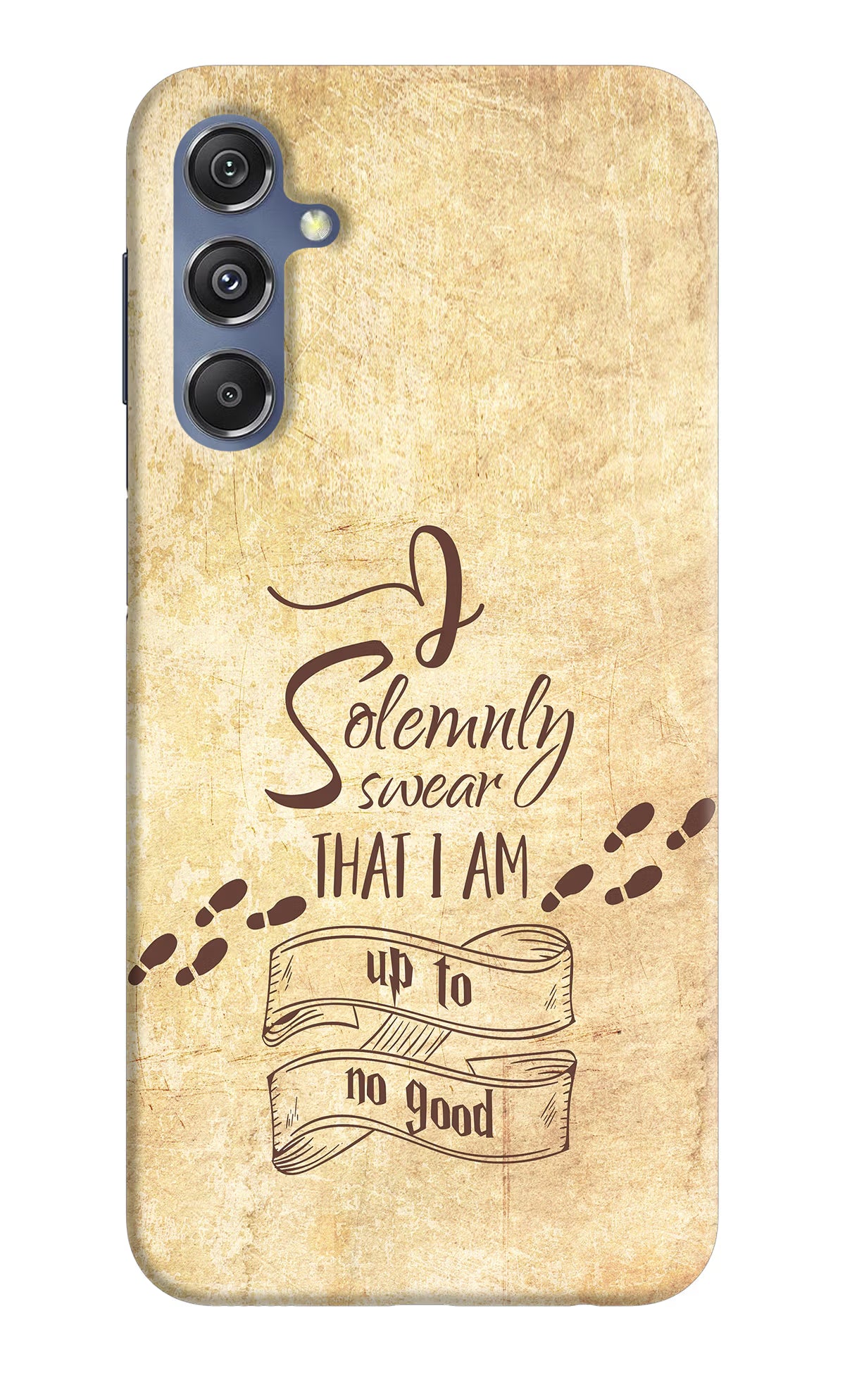 I Solemnly swear that i up to no good Samsung M34 5G/F34 5G Hard Case Back Cover by Casekaro
