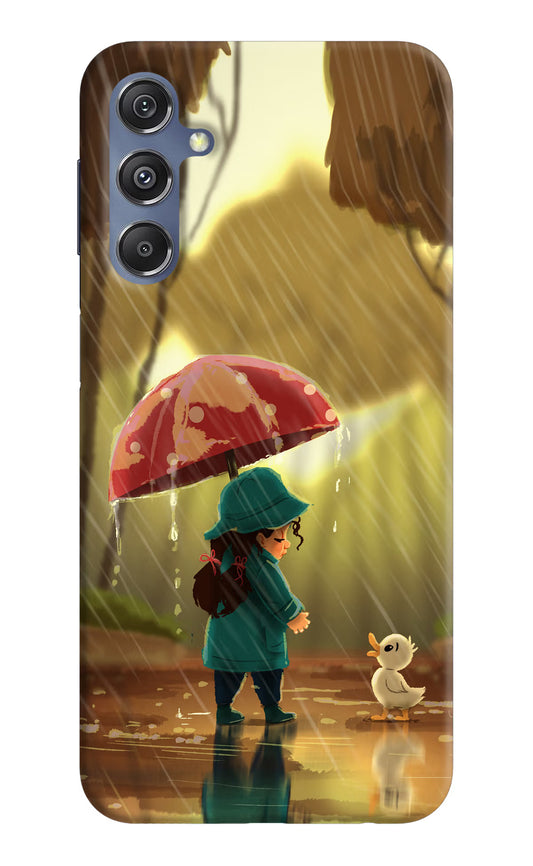 Rainy Day Samsung M34 5G/F34 5G Hard Case Back Cover by Casekaro