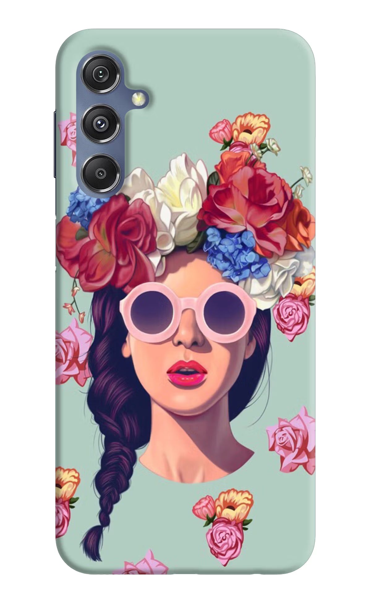Pretty Girl Samsung M34 5G/F34 5G Hard Case Back Cover by Casekaro