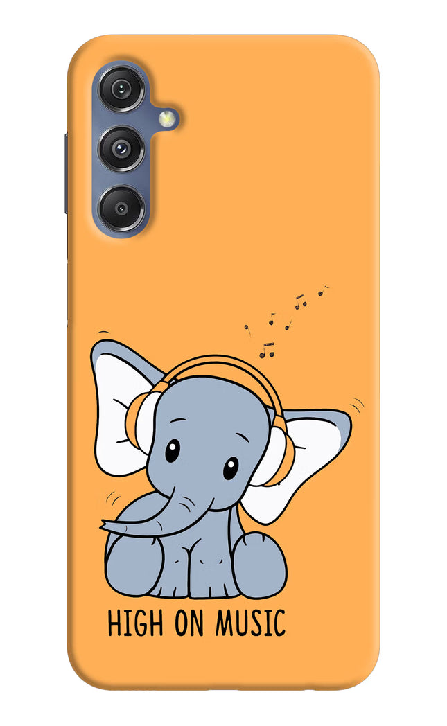 High On Music Samsung M34 5G/F34 5G Hard Case Back Cover by Casekaro