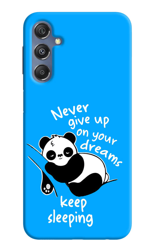 Keep Sleeping Samsung M34 5G/F34 5G Hard Case Back Cover by Casekaro