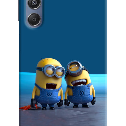 Minion Laughing Samsung M34 5G/F34 5G Hard Case Back Cover by Casekaro