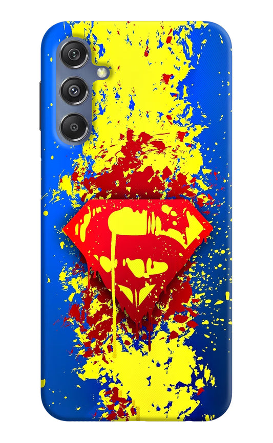 Superman logo Samsung M34 5G/F34 5G Hard Case Back Cover by Casekaro