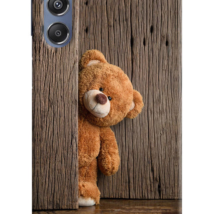 Teddy Wooden Samsung M34 5G/F34 5G Hard Case Back Cover by Casekaro
