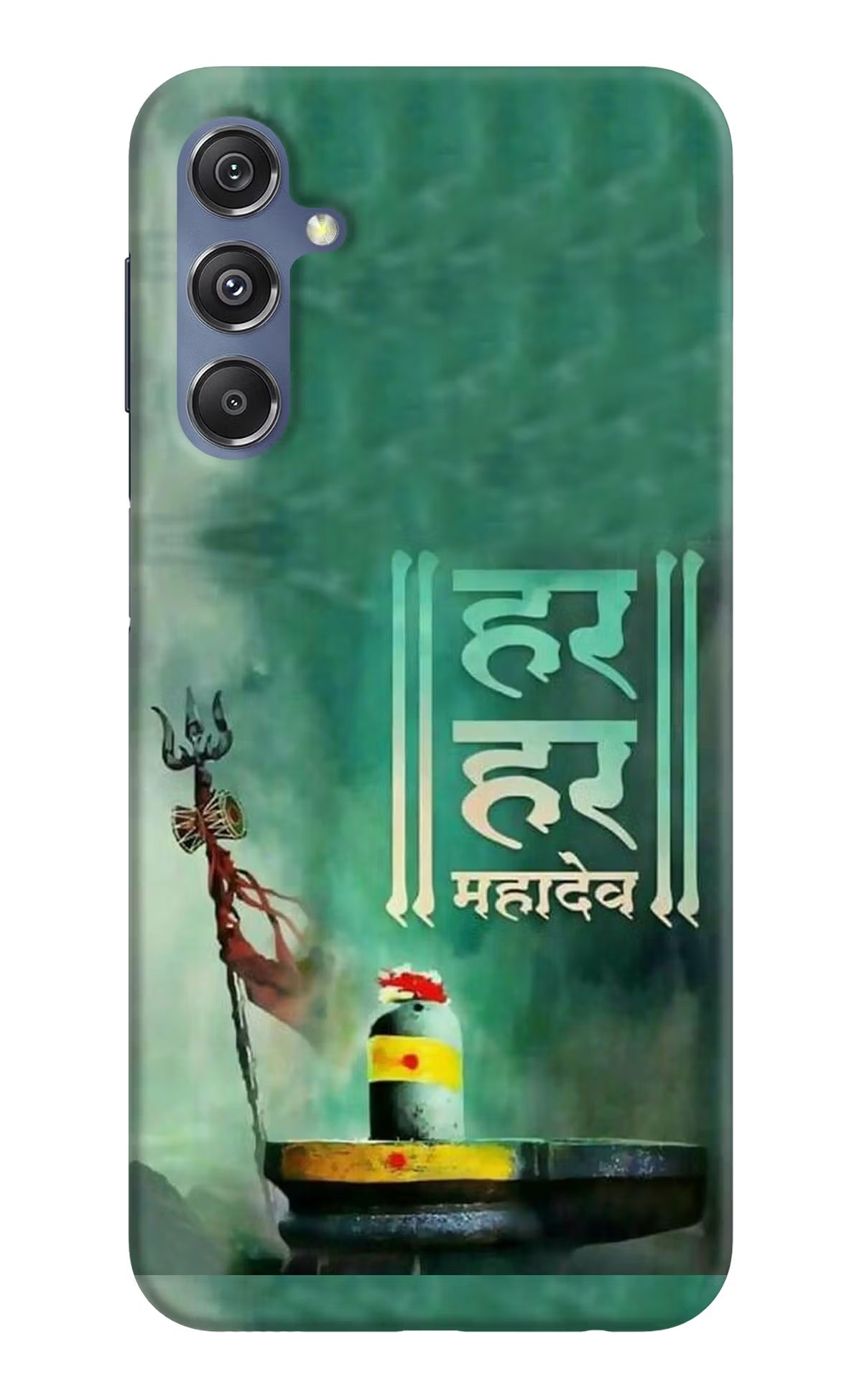 Har Har Mahadev Shivling Samsung M34 5G/F34 5G Hard Case Back Cover by Casekaro