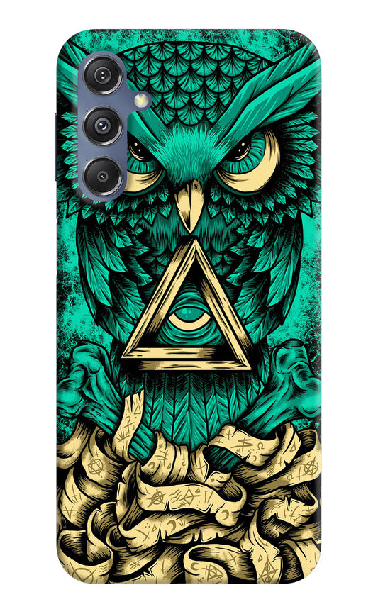 Green Owl Samsung M34 5G/F34 5G Hard Case Back Cover by Casekaro