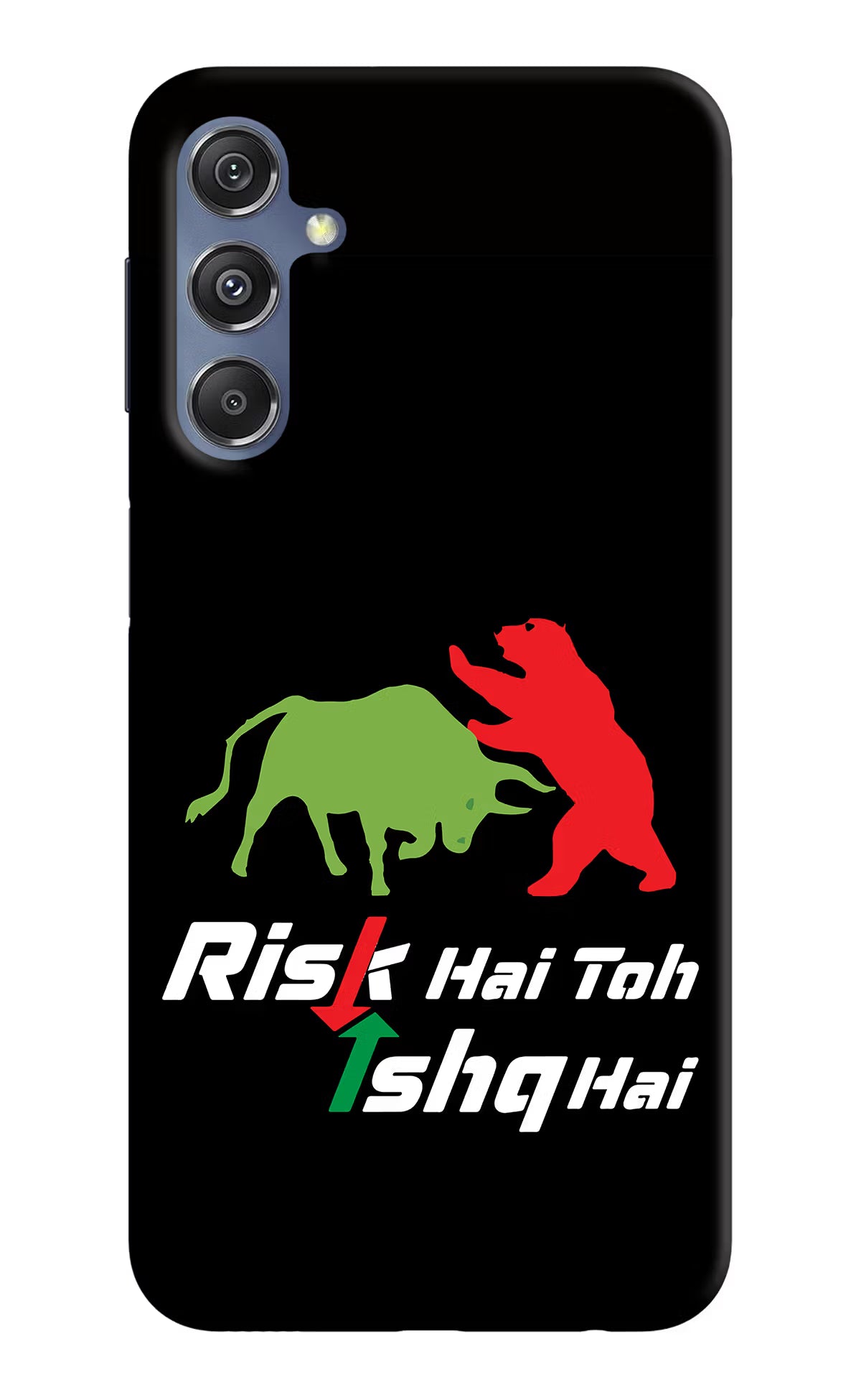 Risk Hai Toh Ishq Hai Samsung M34 5G/F34 5G Hard Case Back Cover by Casekaro