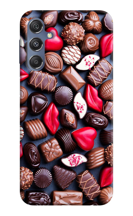 Chocolates Samsung M34 5G/F34 5G Hard Case Back Cover by Casekaro