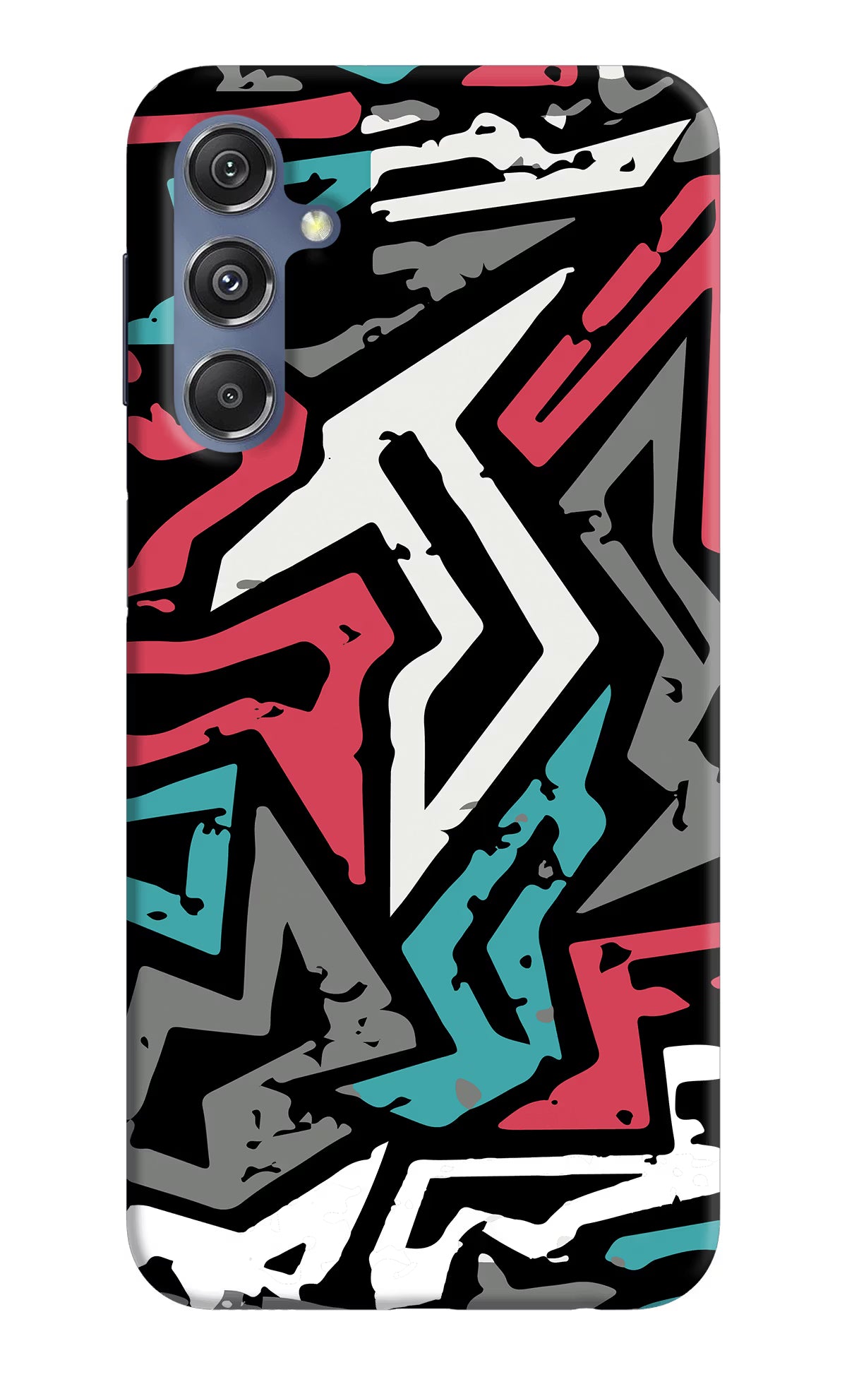 Geometric Graffiti Samsung M34 5G/F34 5G Hard Case Back Cover by Casekaro