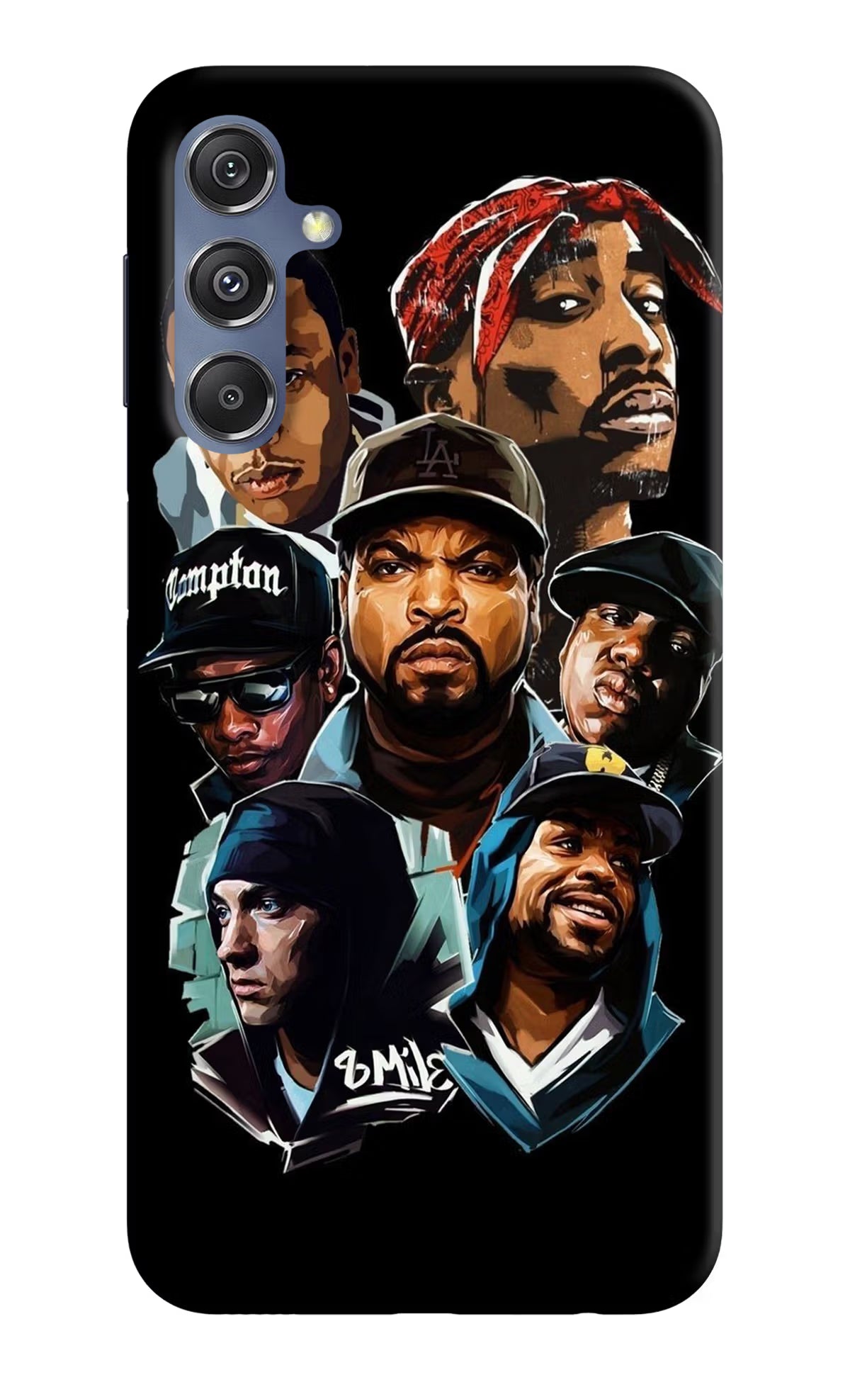 Rappers Samsung M34 5G/F34 5G Hard Case Back Cover by Casekaro