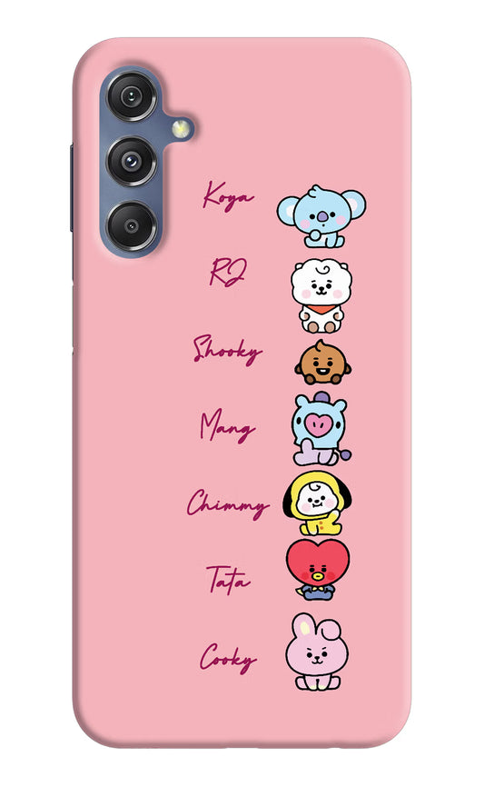 BTS names Samsung M34 5G/F34 5G Hard Case Back Cover by Casekaro