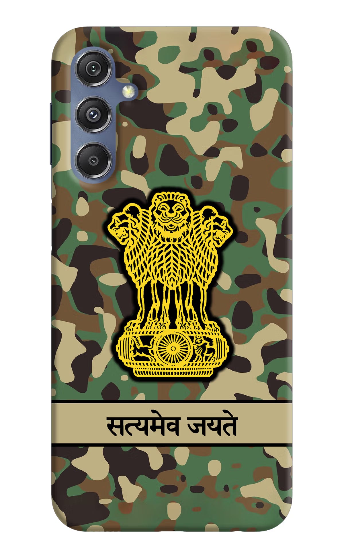 Satyamev Jayate Army Samsung M34 5G/F34 5G Hard Case Back Cover by Casekaro