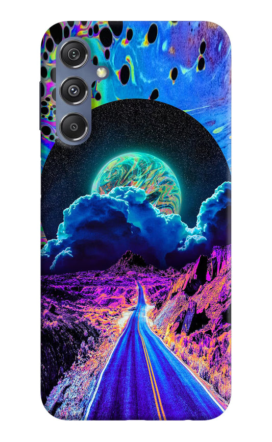Psychedelic Painting Samsung M34 5G/F34 5G Hard Case Back Cover by Casekaro