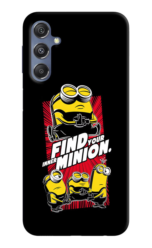 Find your inner Minion Samsung M34 5G/F34 5G Hard Case Back Cover by Casekaro