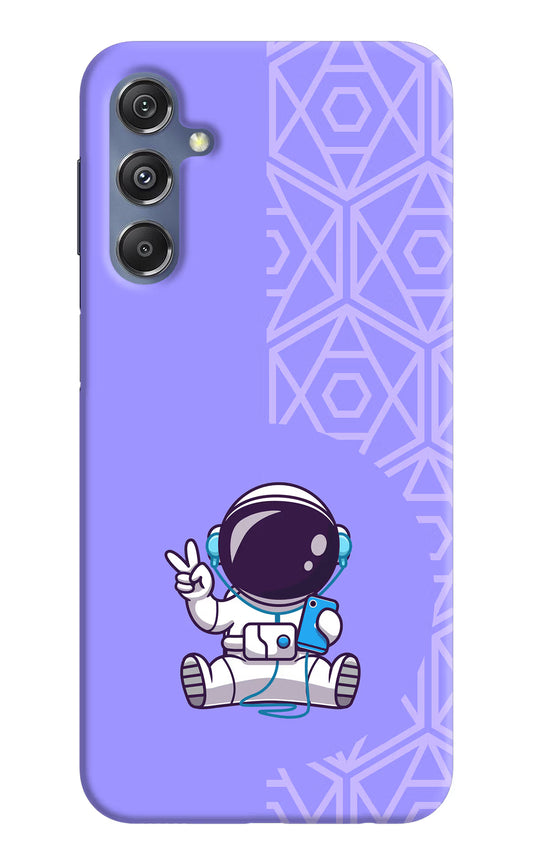 Cute Astronaut Chilling Samsung M34 5G/F34 5G Hard Case Back Cover by Casekaro