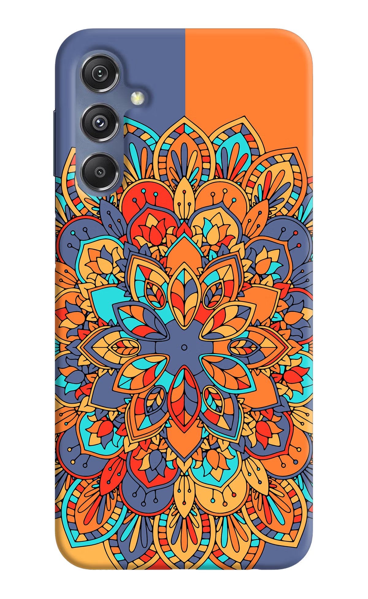 Color Mandala Samsung M34 5G/F34 5G Hard Case Back Cover by Casekaro