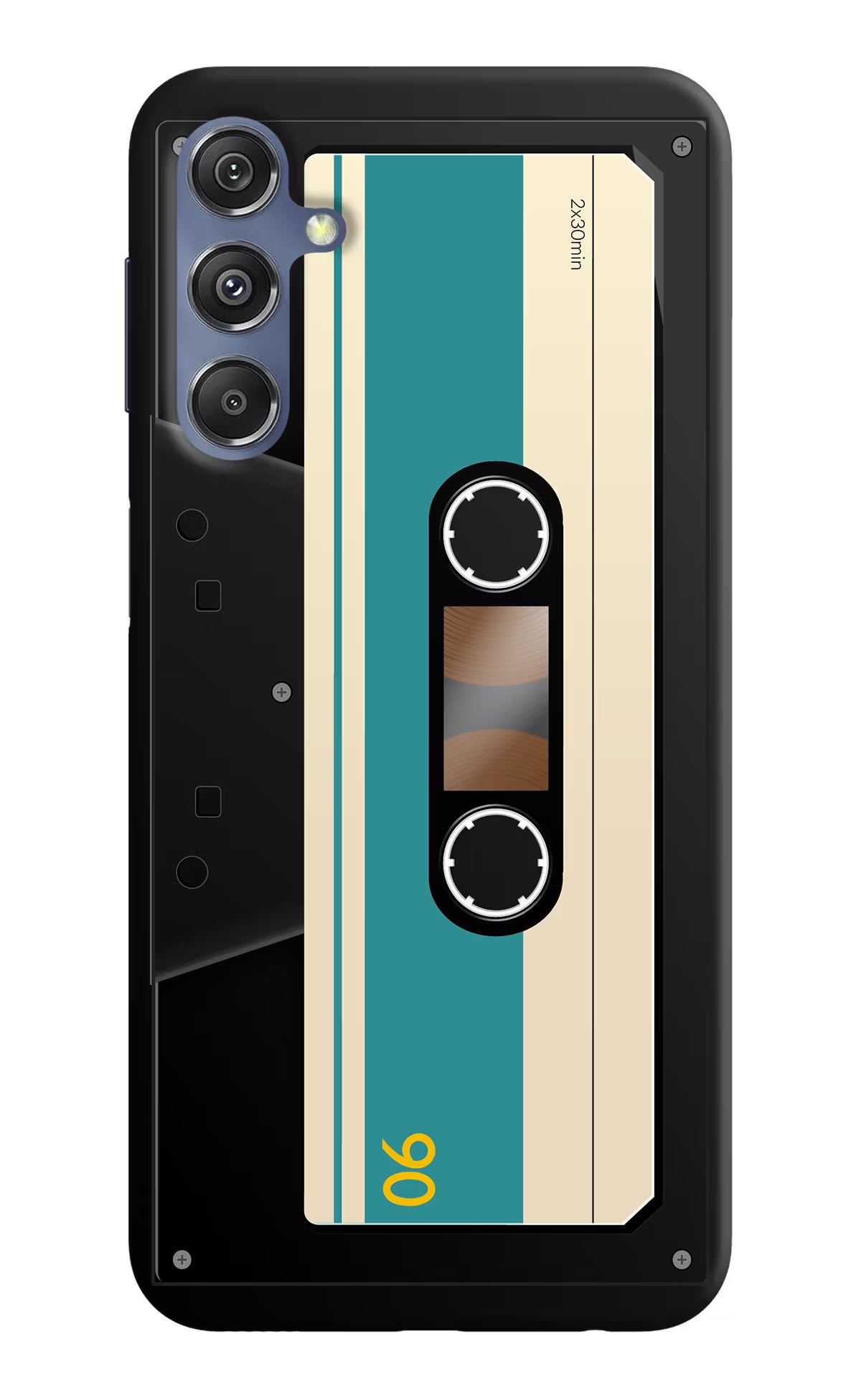 Cassette Samsung M34 5G/F34 5G Hard Case Back Cover by Casekaro