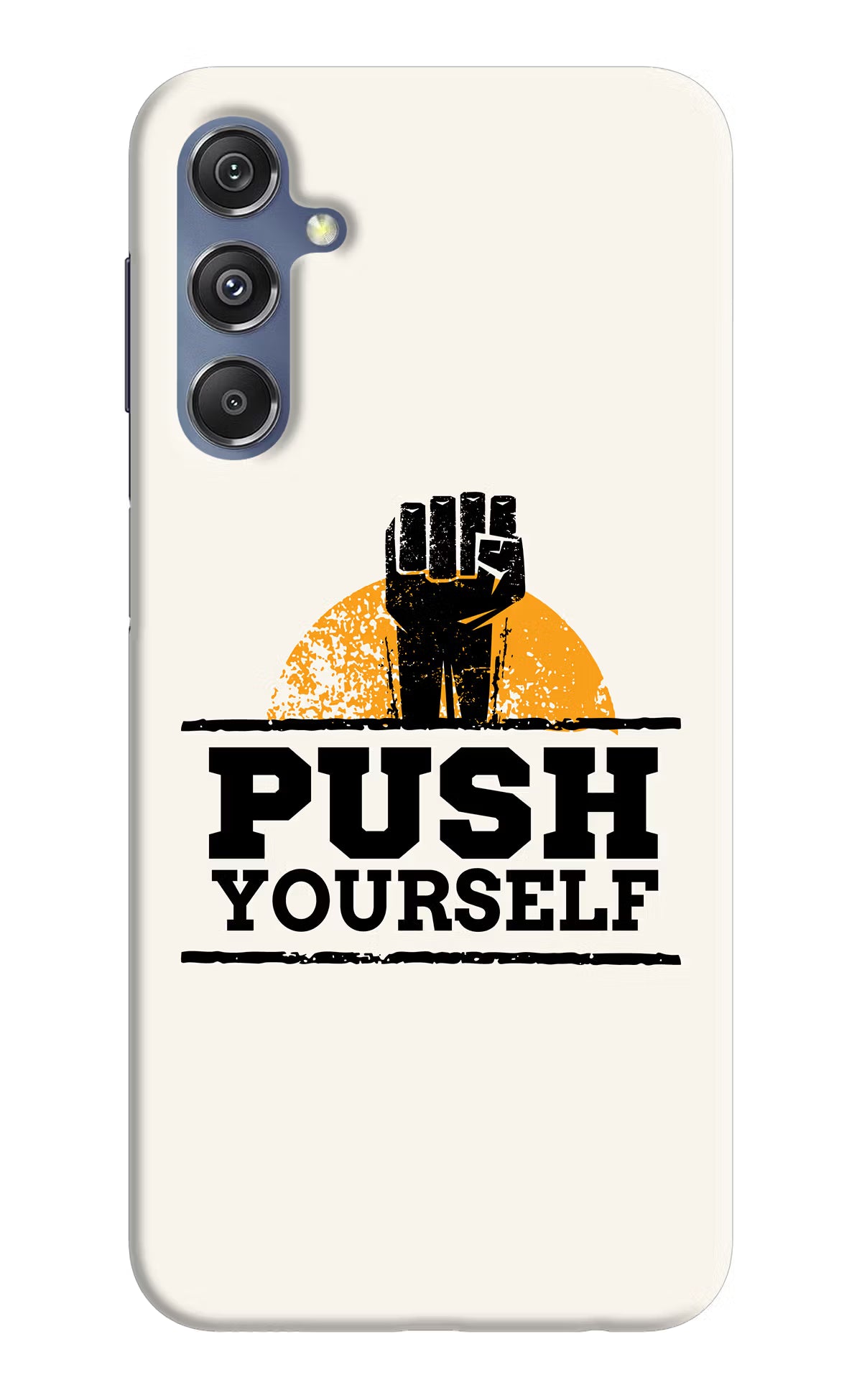 Push Yourself Samsung M34 5G/F34 5G Hard Case Back Cover by Casekaro