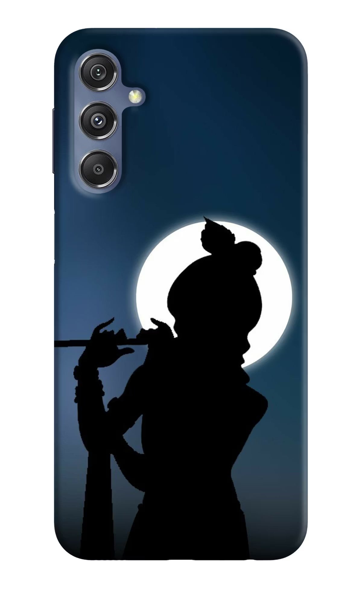 Shri Krishna Silhouette Samsung M34 5G/F34 5G Hard Case Back Cover by Casekaro
