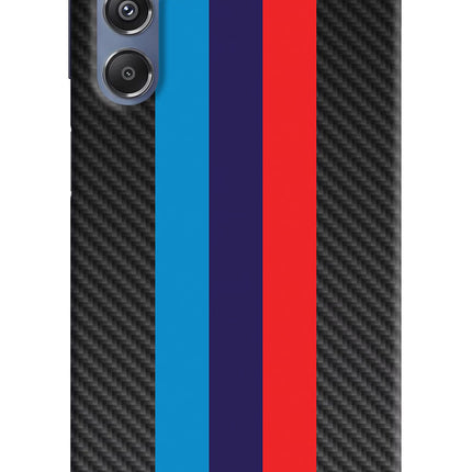 BMW Stripes Pattern Samsung M34 5G/F34 5G Hard Case Back Cover by Casekaro
