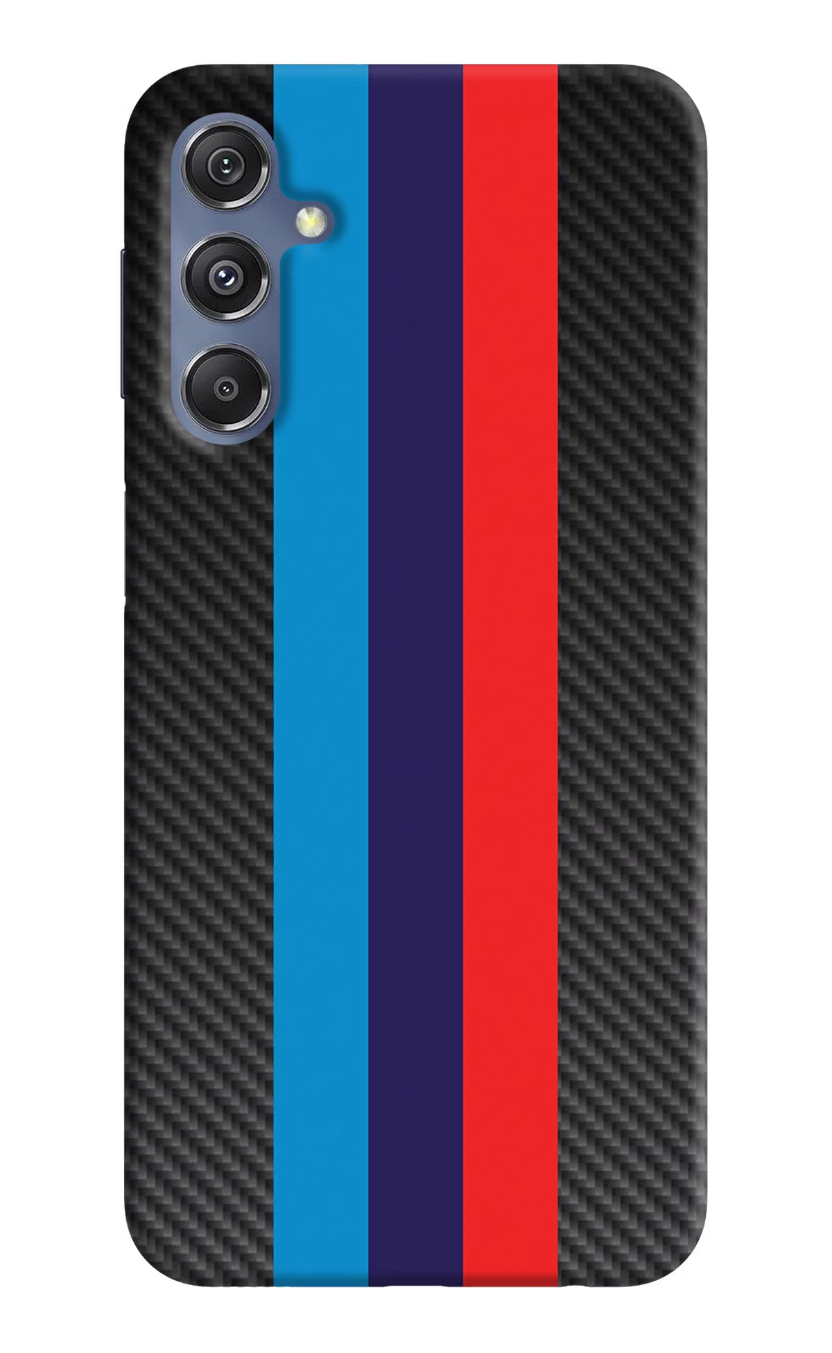 BMW Stripes Pattern Samsung M34 5G/F34 5G Hard Case Back Cover by Casekaro