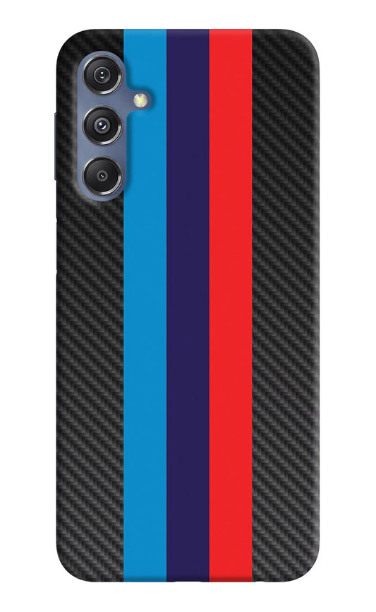 BMW Stripes Pattern Samsung M34 5G/F34 5G Hard Case Back Cover by Casekaro