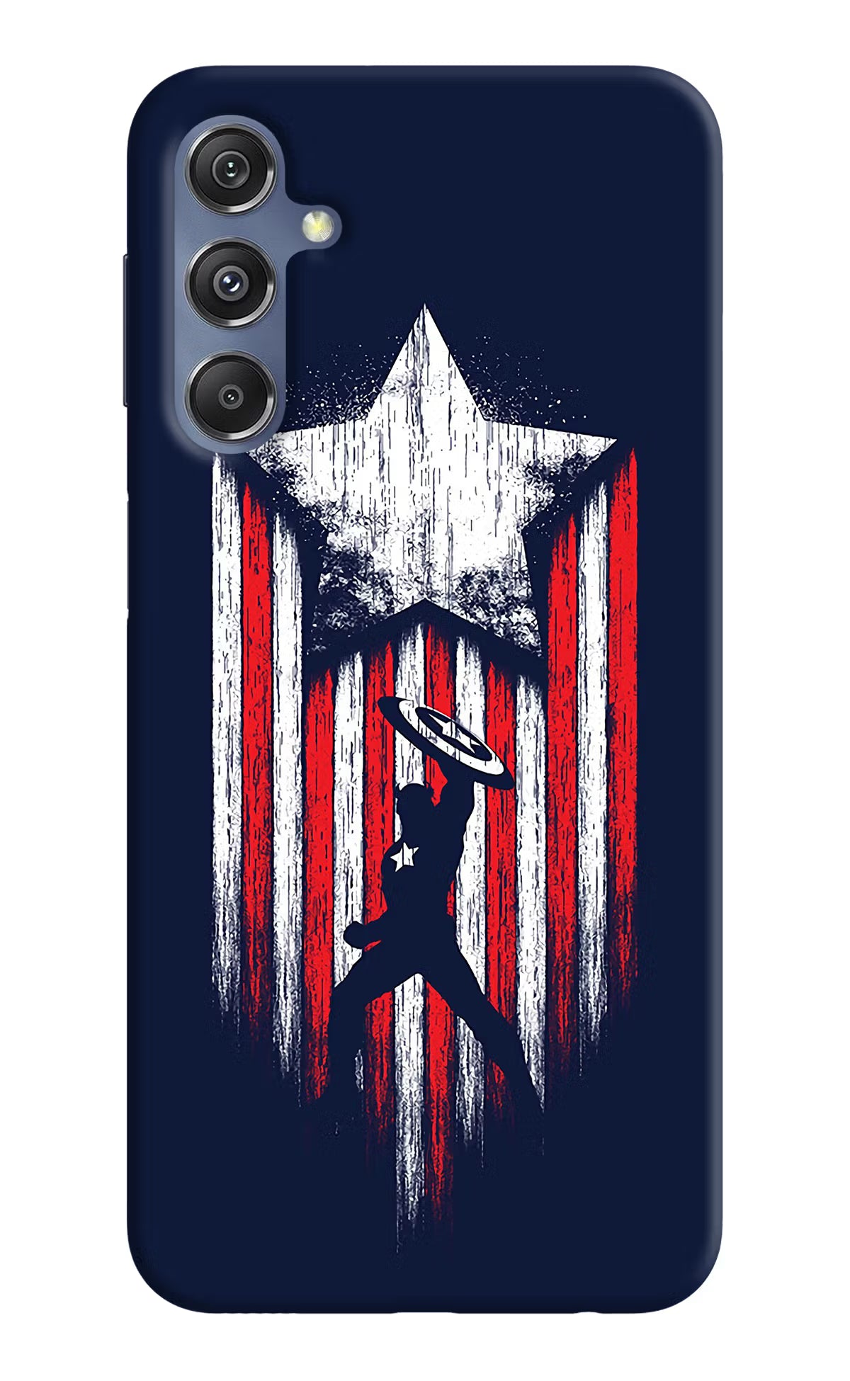 Captain America Marvel Art Samsung M34 5G/F34 5G Hard Case Back Cover by Casekaro