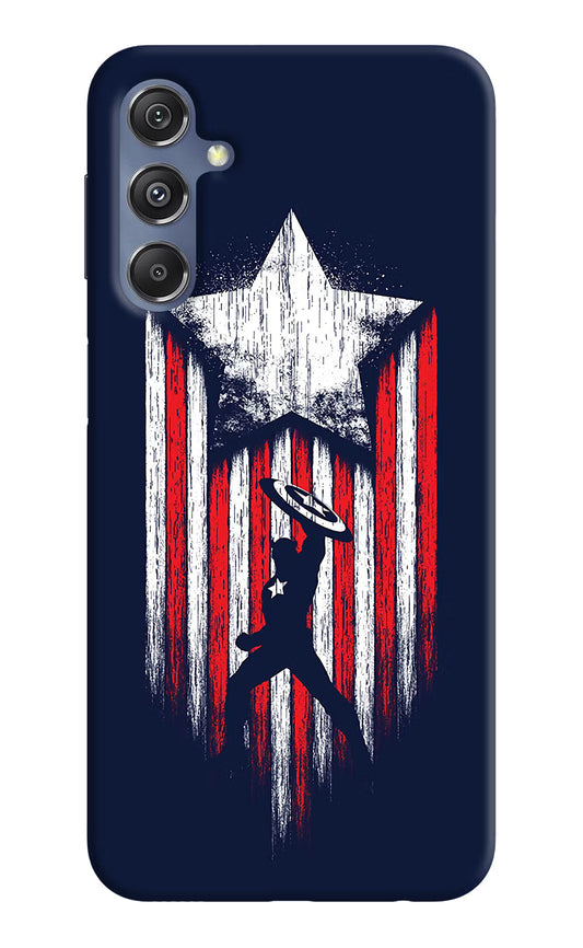 Captain America Marvel Art Samsung M34 5G/F34 5G Hard Case Back Cover by Casekaro