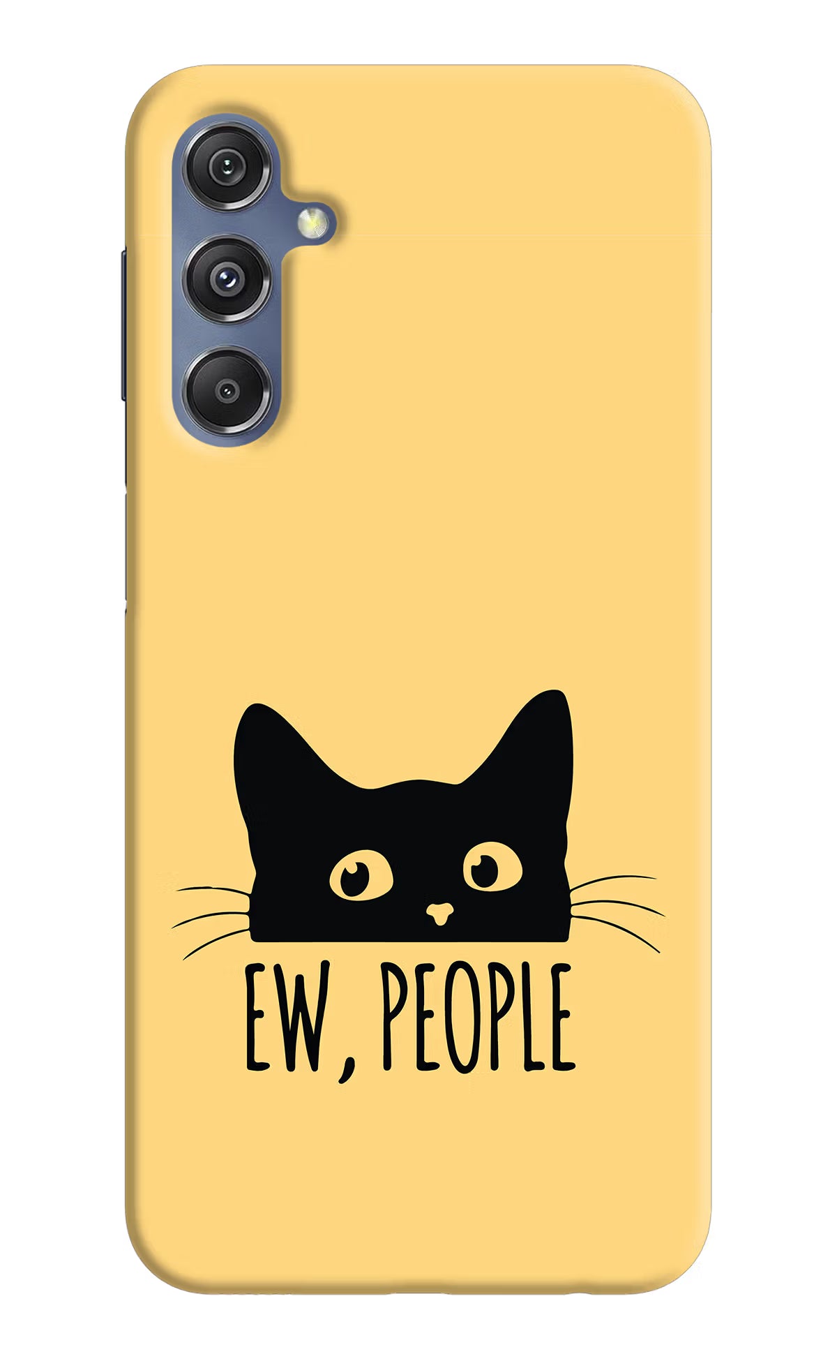 Ew People Catitude Samsung M34 5G/F34 5G Hard Case Back Cover by Casekaro