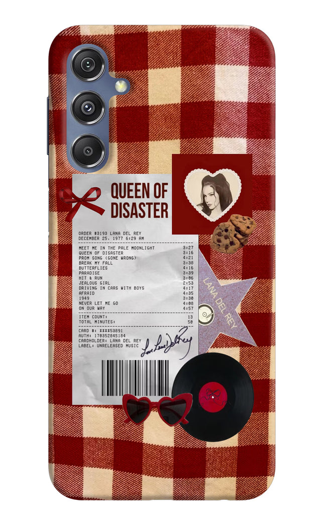 Queen of Disaster Samsung M34 5G/F34 5G Hard Case Back Cover by Casekaro