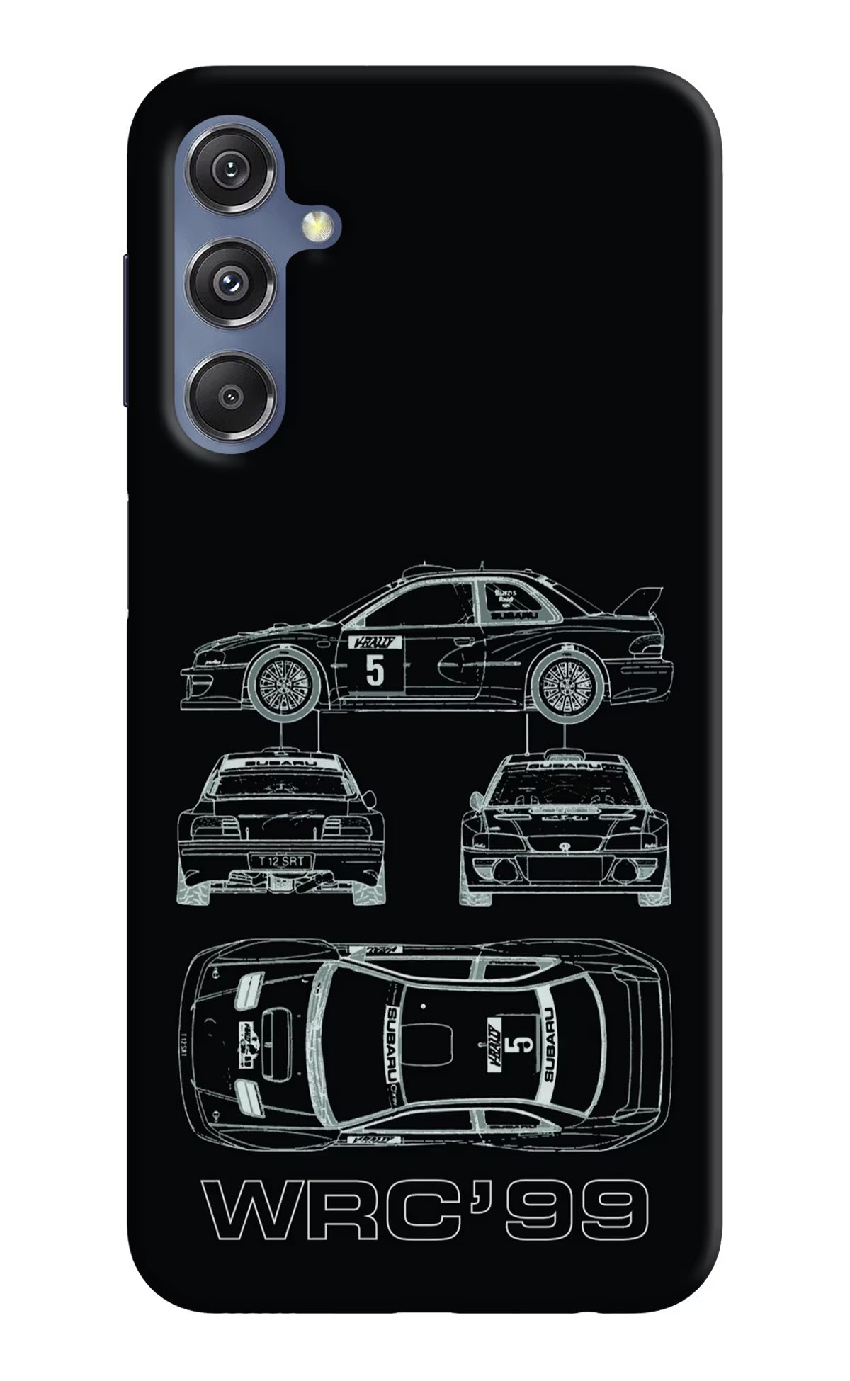 WRC'99 Samsung M34 5G/F34 5G Hard Case Back Cover by Casekaro