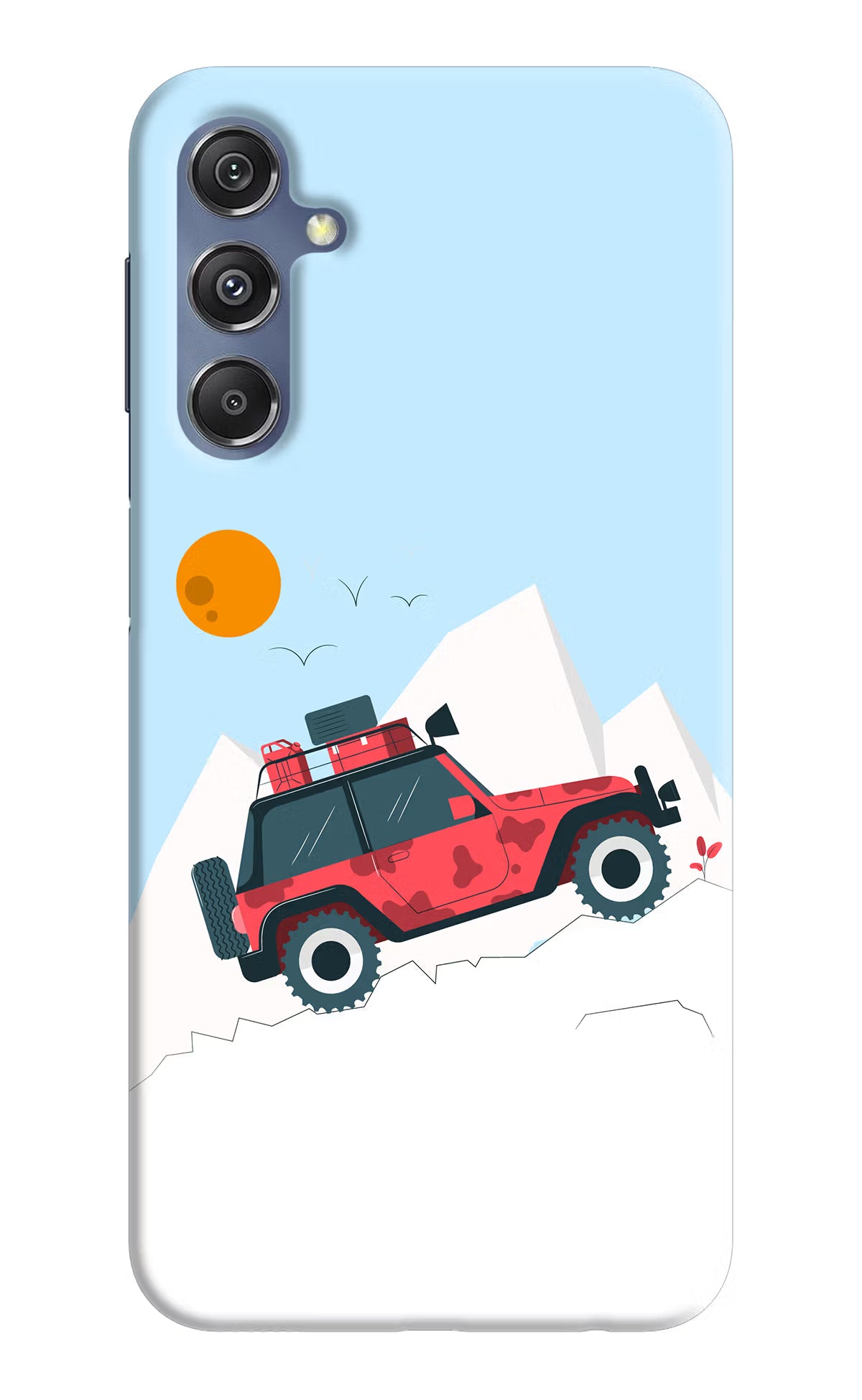 Mountain Trail Beast Samsung M34 5G/F34 5G Hard Case Back Cover by Casekaro