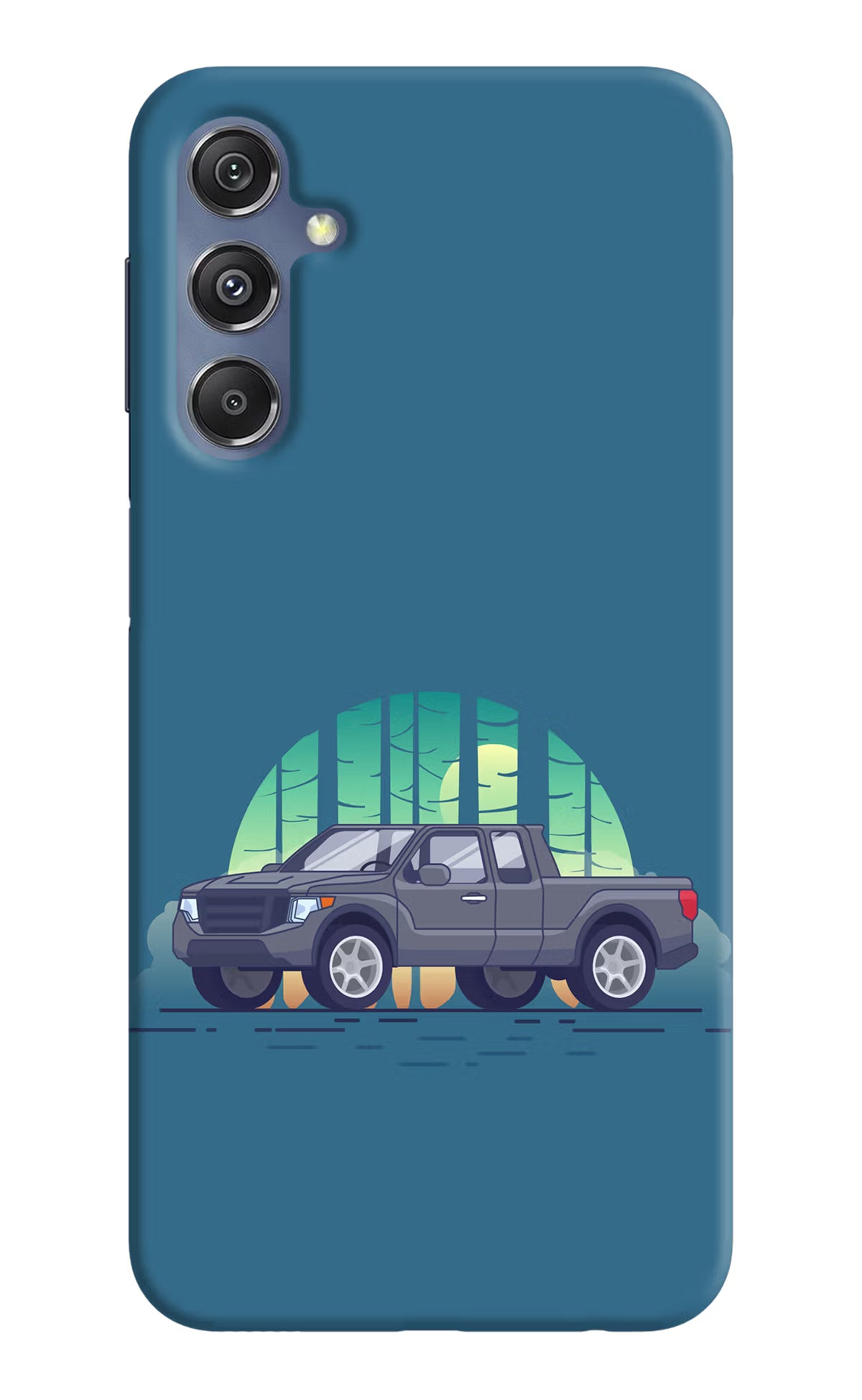 Retro Garage Vibe Samsung M34 5G/F34 5G Hard Case Back Cover by Casekaro