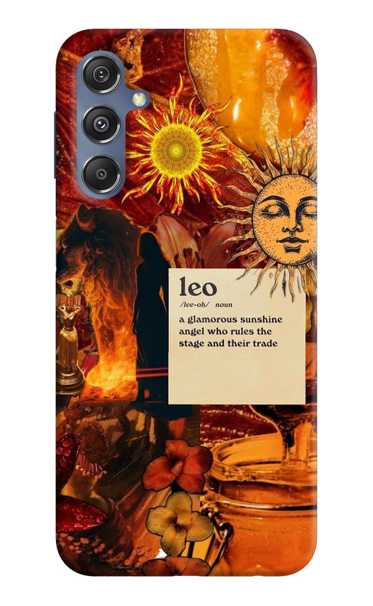 Leo Zodiac Samsung M34 5G/F34 5G Hard Case Back Cover by Casekaro