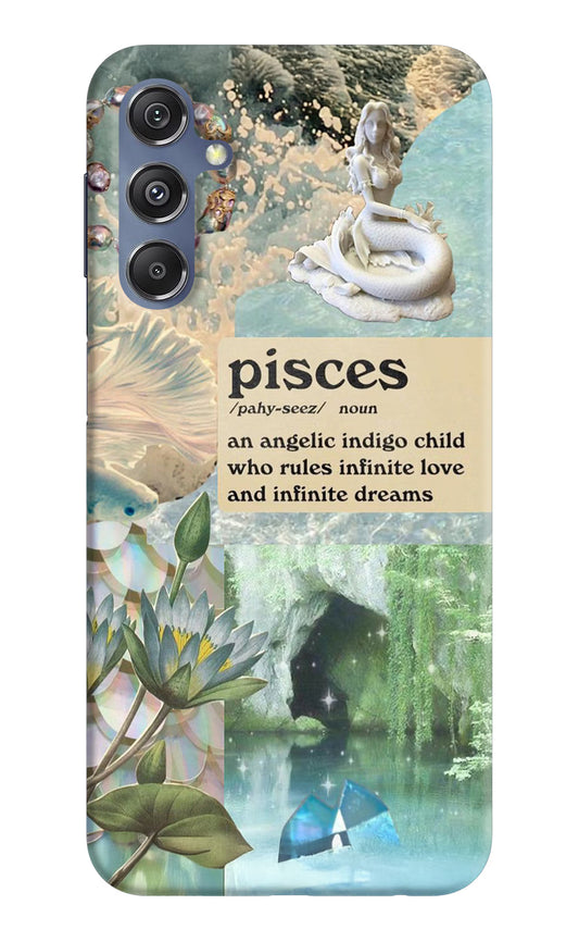 Pisces Zodiac Samsung M34 5G/F34 5G Hard Case Back Cover by Casekaro